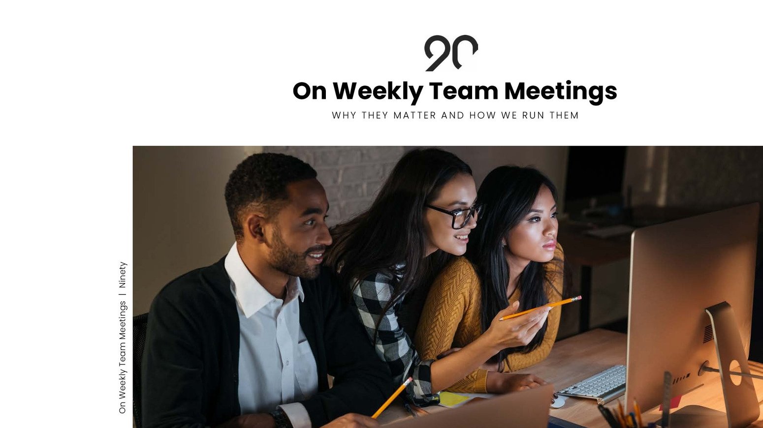 on-weekly-team-meetings